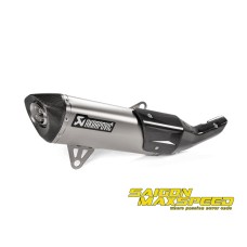 Pô AKRAPOVIC Slip on BMW C400GT-C400X (chính hãng)